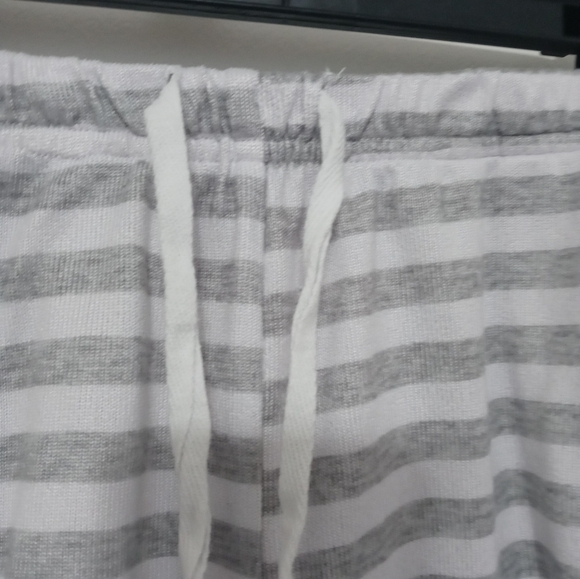 Born Hacci Super Soft Knit 4 Way Stretch Striped Shorts LG - Picture 5 of 8